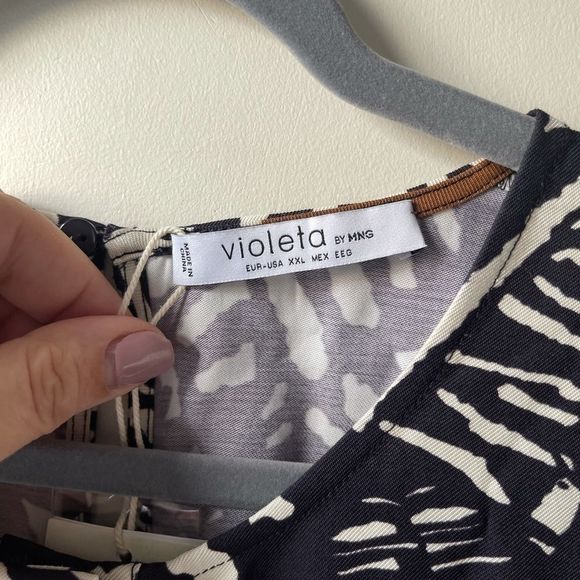 XXL - 16/18 - Mango - printed jumpsuit - Picture 9 of 15